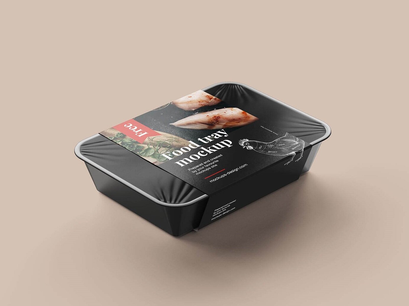 Free sausage chub mockup set. Mockup Design Free Vegetable