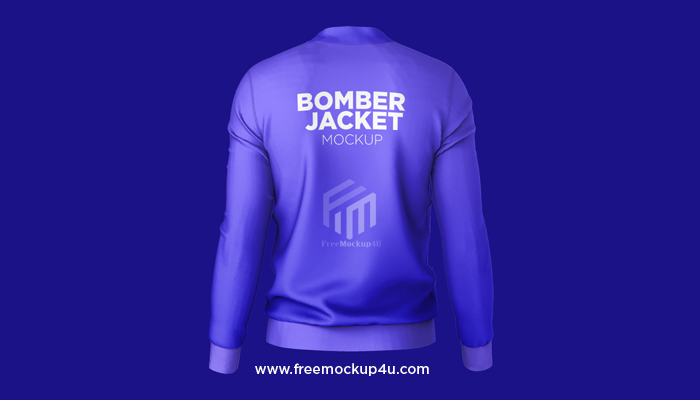 Your resource to discover and connect. Freepik Bomber Jacket Back View Mockup Psd