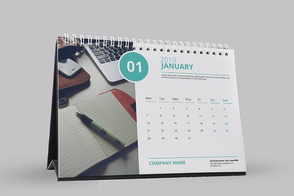 Desktop calendar is great to keep track of upcoming events and you will not miss your important dates and goals throughout . 110 Best Calendar Mockup Templates Free Premium