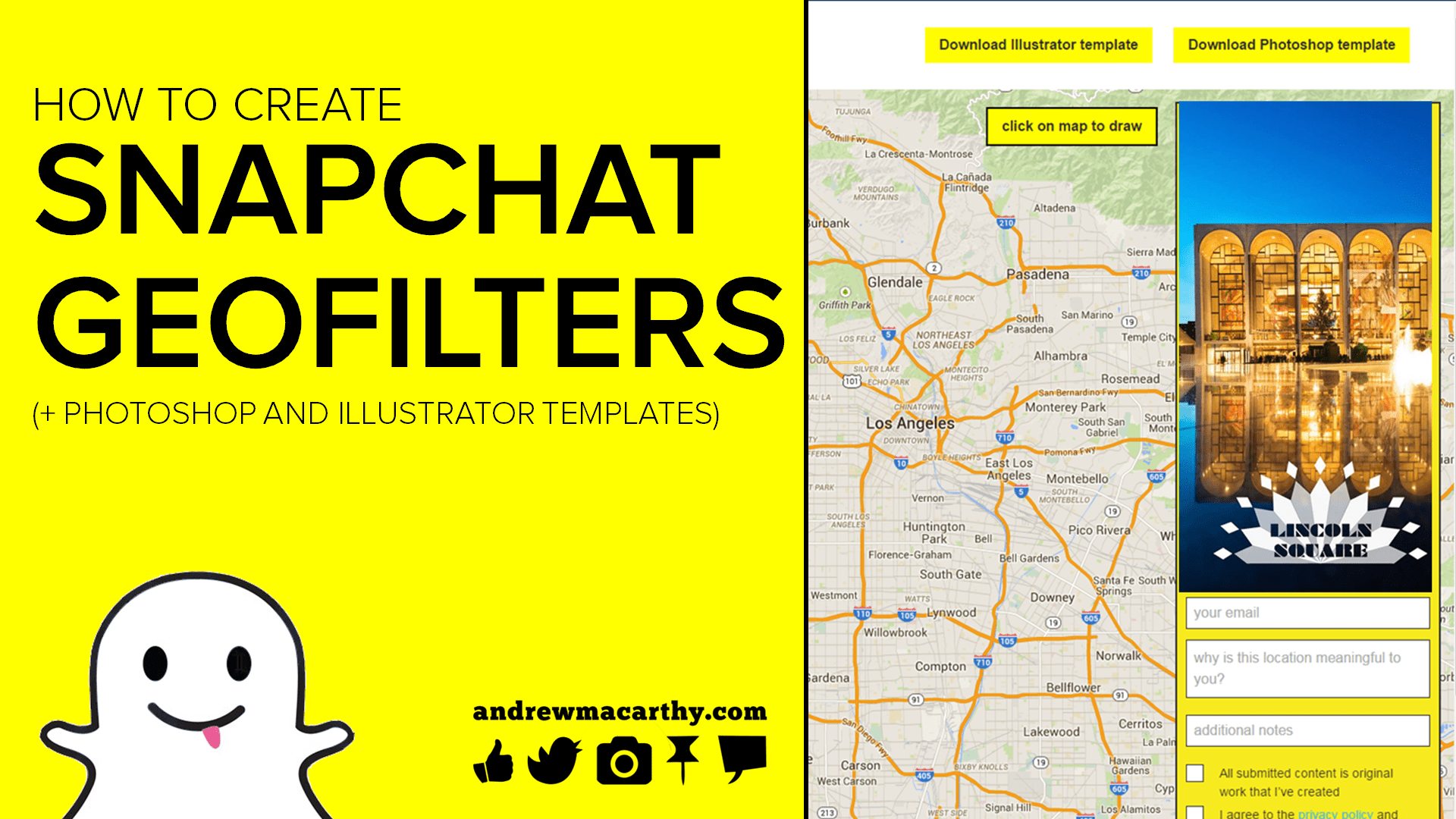 Elements of a good snapchat filter template. How To Create A Snapchat Geofilter Tutorial Photoshop Illustrator Templates Psd And Ai Andrew Macarthy Social Media Marketing