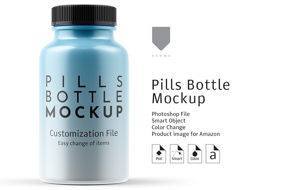 There are three psd files with single jar perspective and top view as well as multiple bottles. 210 Best Pills Bottle Mockup Templates Free Premium