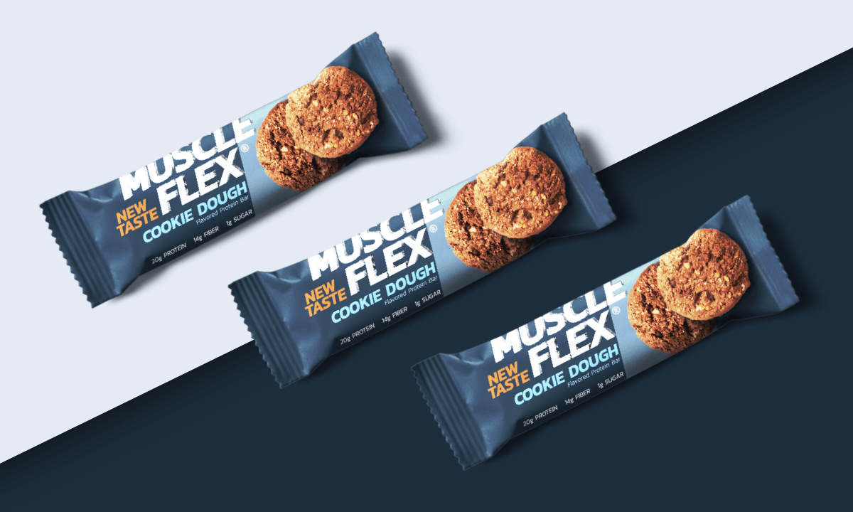 Snack packaging mockups for showing your print design . Snack Bar Mockup Scene
