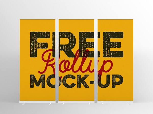 24+ Download Roll Up Stand Mockup Psd Free