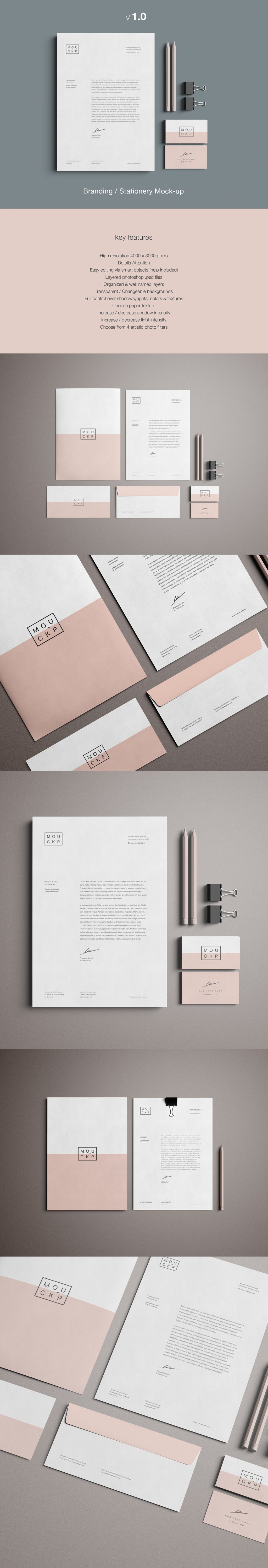 40+ Download Behance Stationery Mockup Free&nbsp;Psd