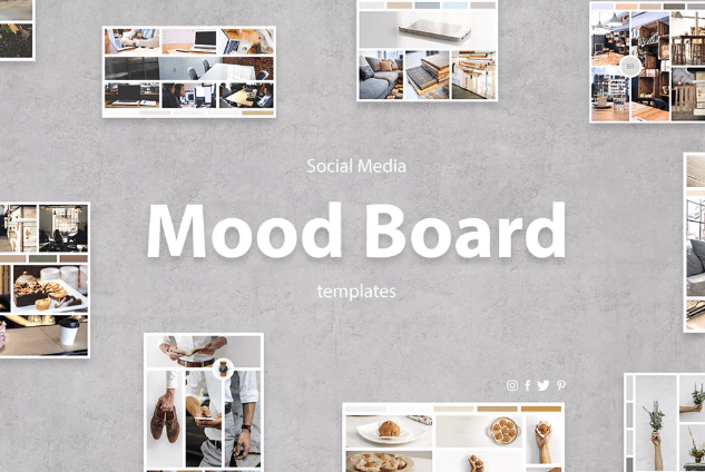 25+ Download Mood Board Template Psd Free&nbsp;Mockup