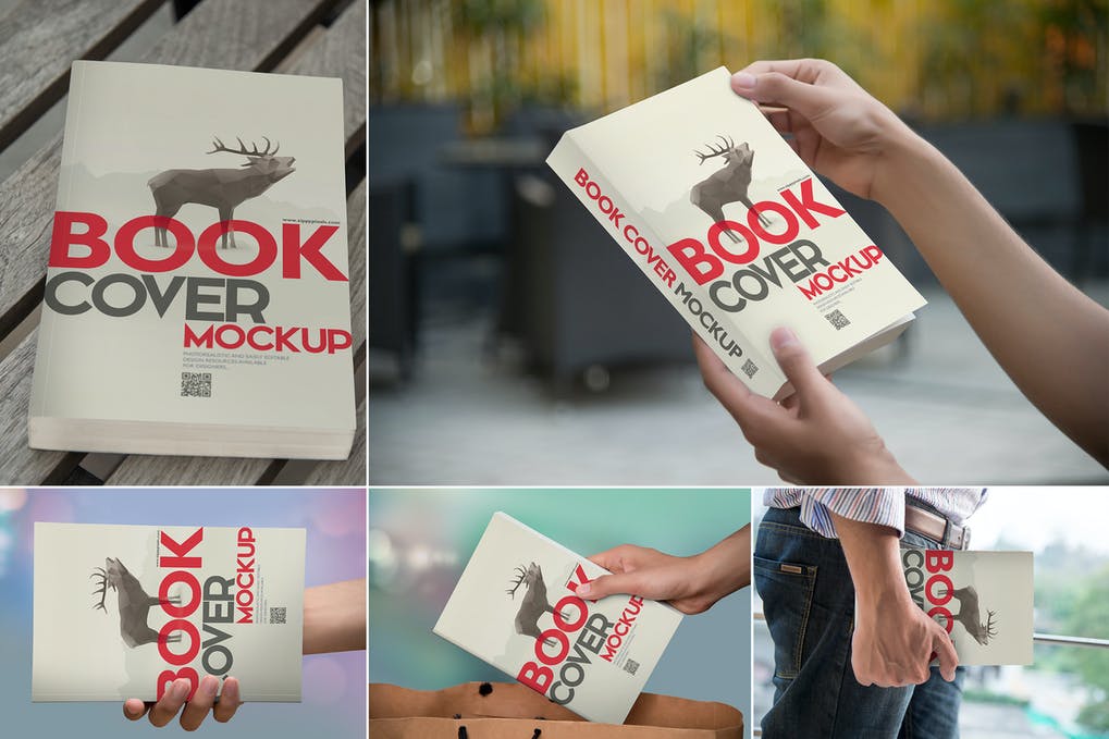 19+ Download Book Cover Template Psd Free&nbsp;Mockup