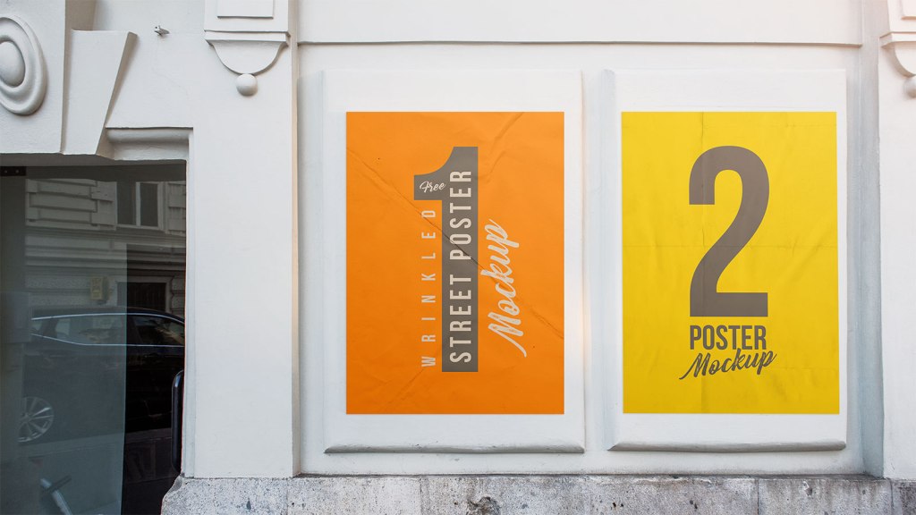 27+ Download Street Poster Mockups Mockup&nbsp;Psd
