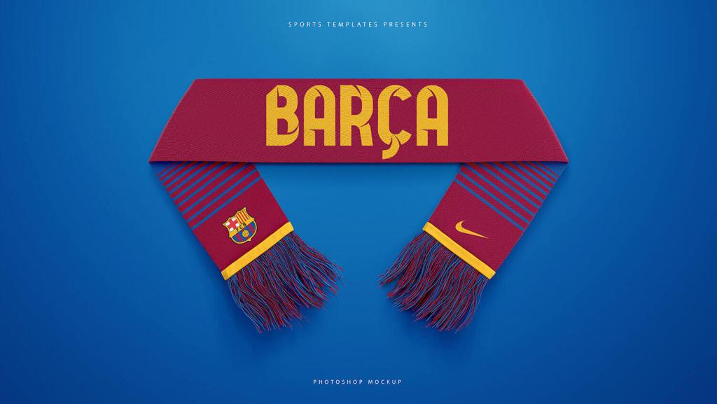 19+ Download Sport Fan Scarf Mockup Free&nbsp;Psd
